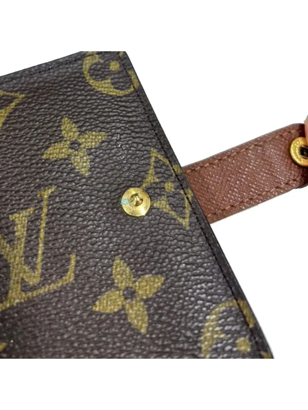 Louis Vuitton Monogram Carnet Notebook Cover Brown Agenda